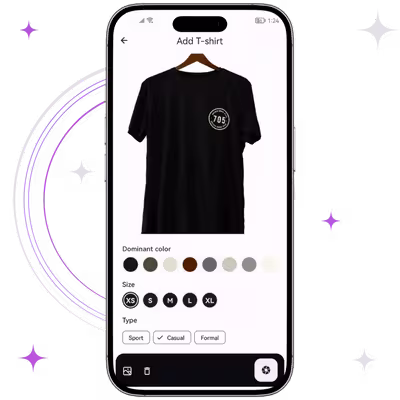 Ilustración: Upload photos of your clothes